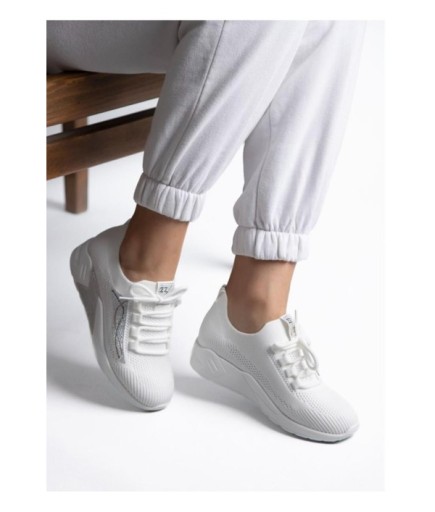 24y301 Kadın Ithal Taban Sneaker Spor Ayakkabı
