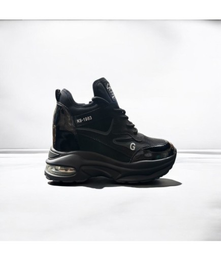 İçten Gizli Dolgu Topuk Günlük Platform Sneaker Spor Bot Ayakkabı