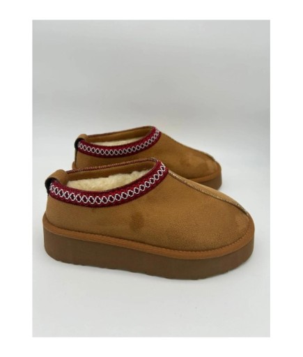 İçi Tüylü Kalın Taban Yarım Bot